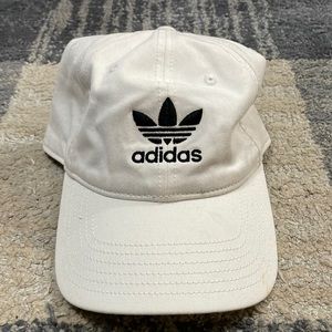 White Adidas Hat
